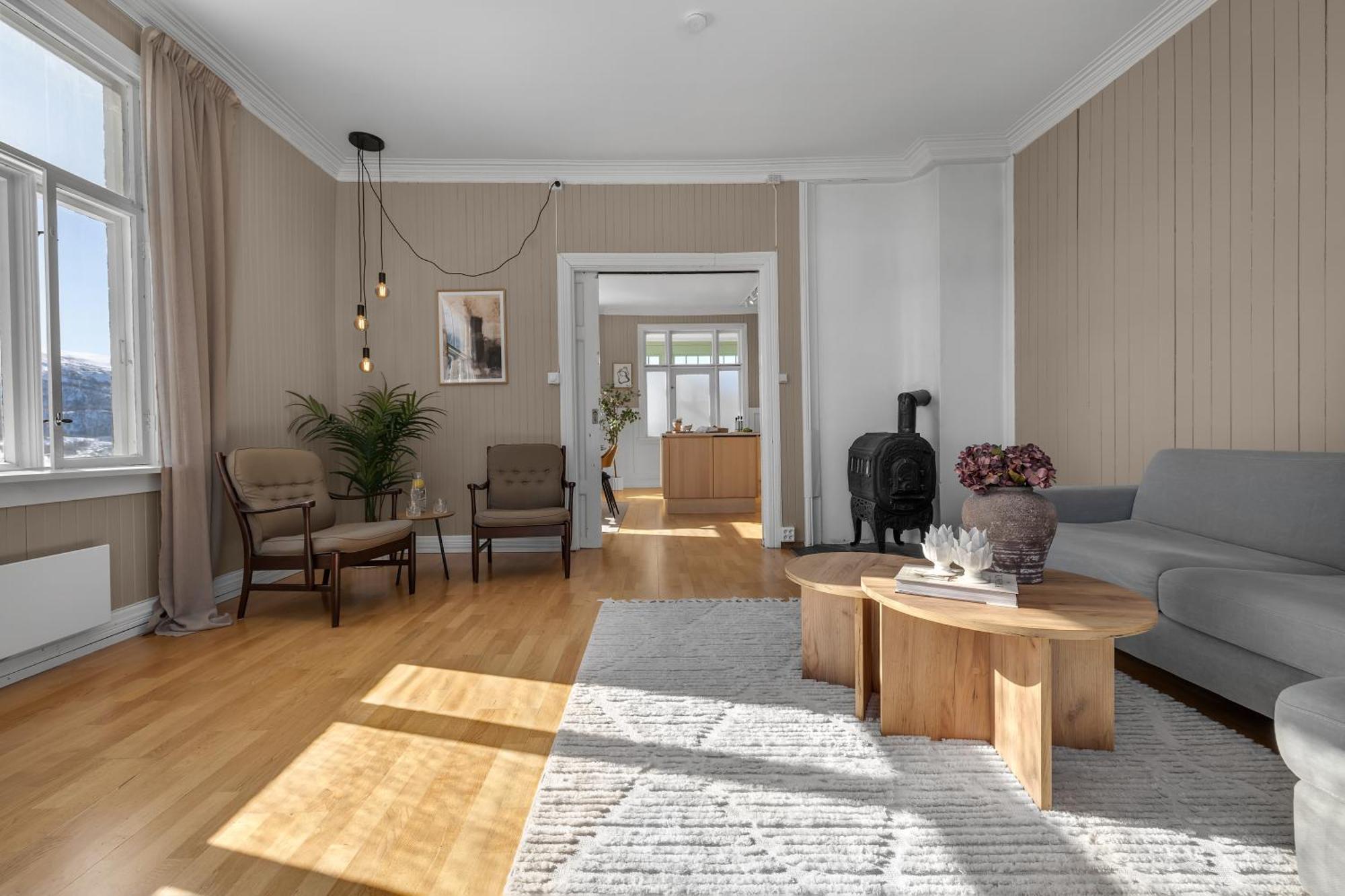Lovely City Center Apartment With Amazing Views And Free Parking! トロムソ エクステリア 写真