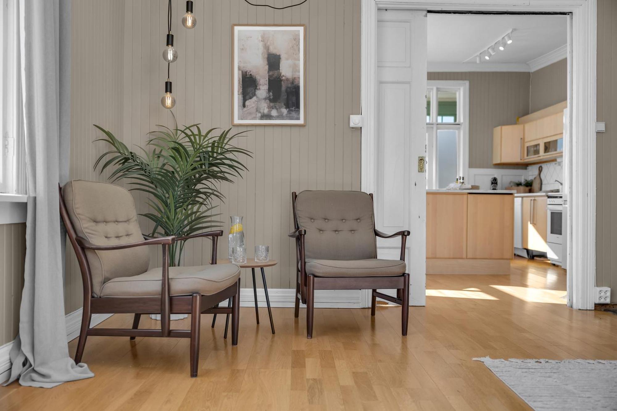 Lovely City Center Apartment With Amazing Views And Free Parking! トロムソ エクステリア 写真